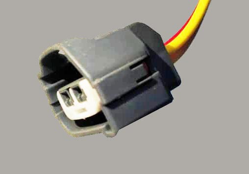سوکت دو فیش کوئل زیمنس دوقلو طوسی سیم 1