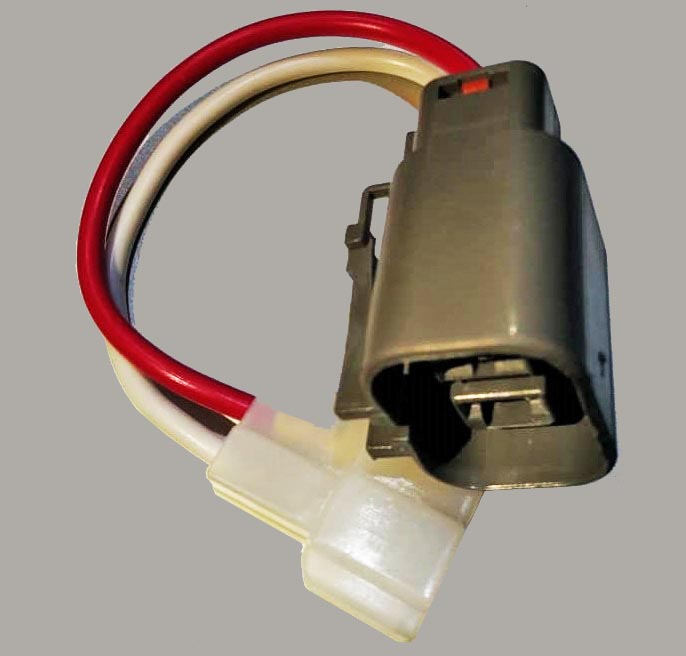 سوکت تبدیل دینام پراید انژکتور سیم 2.5